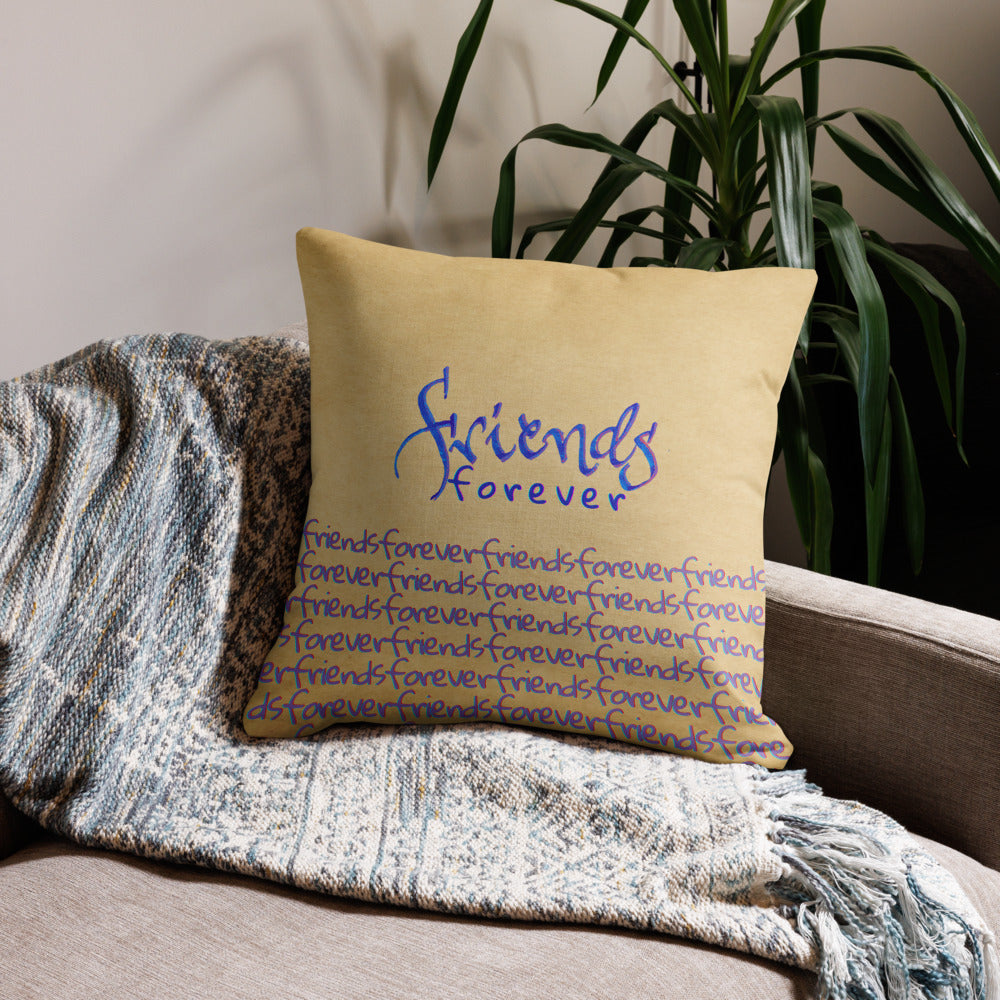 Friends Forever: Premium Pillow Case 22″×22″