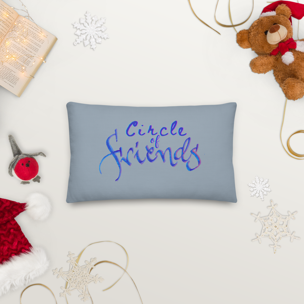 Circle of Friends: Premium Cushions 20"x12"
