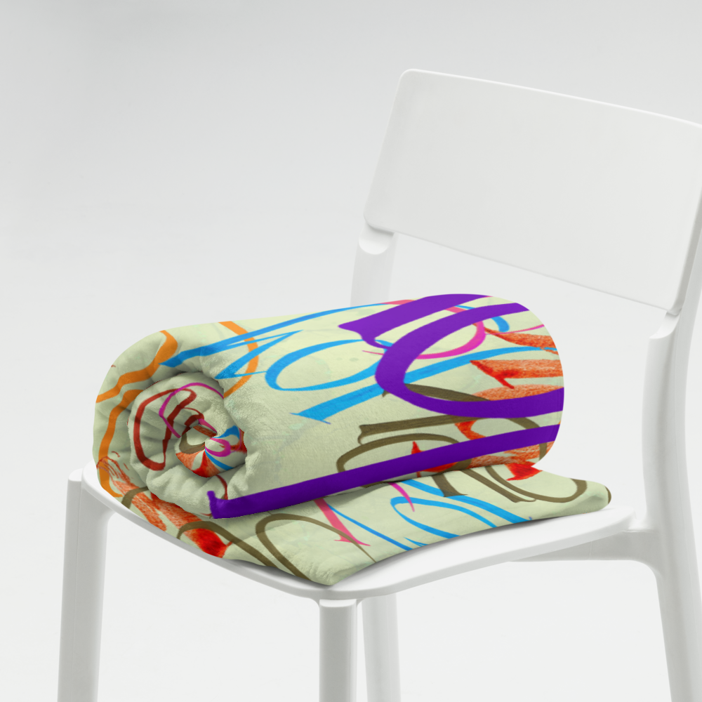 Joyful echoes: Throw Blanket | 60"x80"