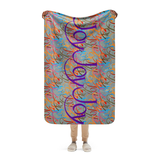 Abundant Joy: Sherpa Blanket | 37″×57″