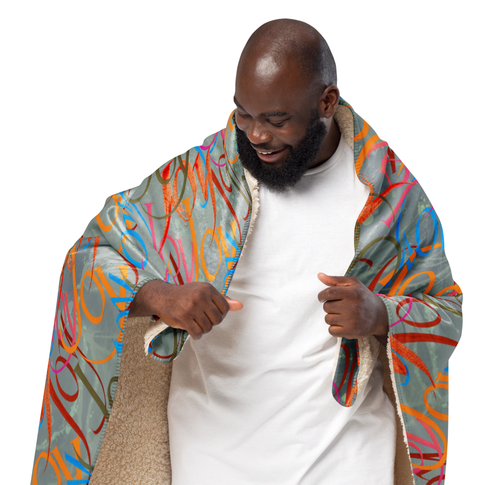 Abundant Joy: Sherpa Blanket | 60"x80"