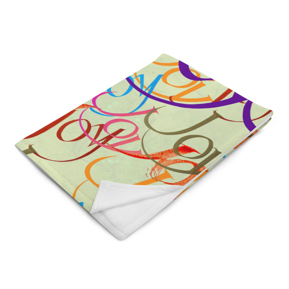 Joy Joy: Throw Blanket 50"x60"