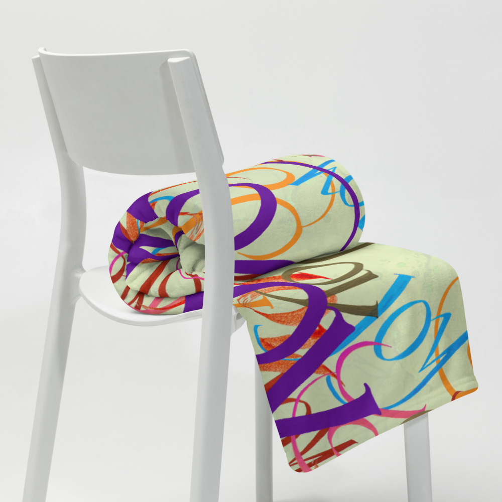 Joy Joy: Throw Blanket 50"x60"