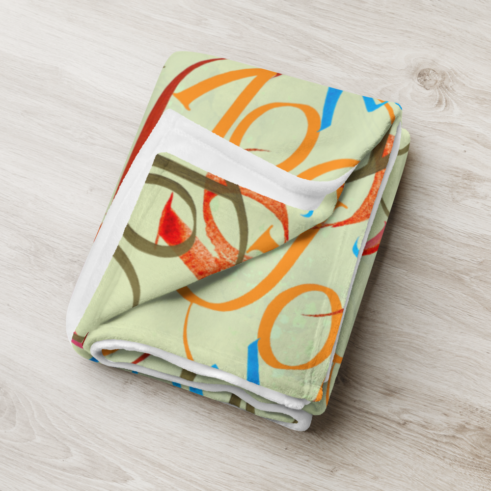 Joy Joy: Throw Blanket 50"x60"