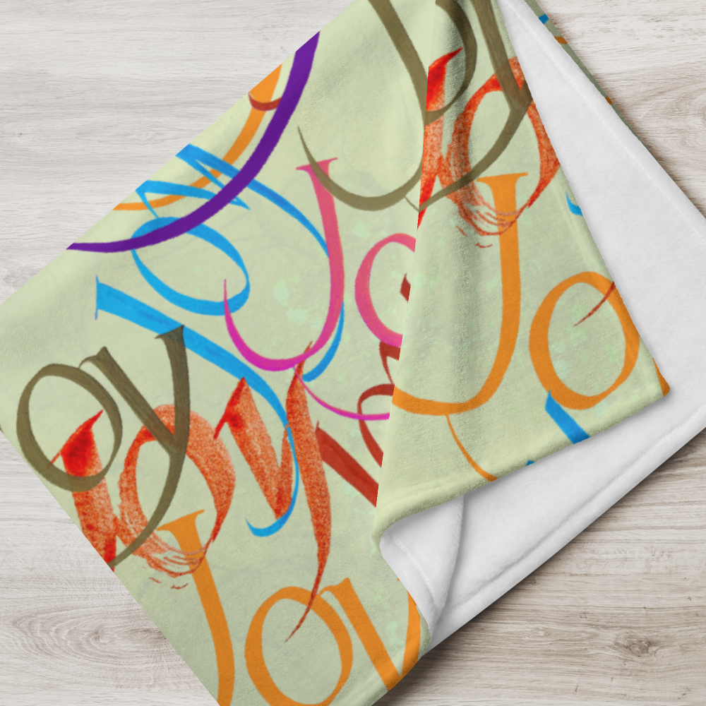 Joy Joy: Throw Blanket 50"x60"