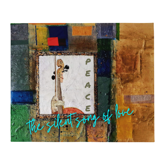 Silent Song of Love: Throw Blanket | 50"x60"