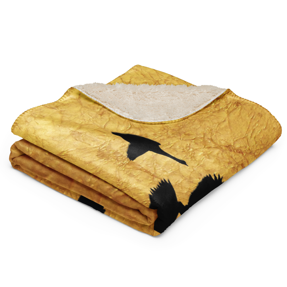 Flying Geese: Sherpa Blanket | 37"x57"