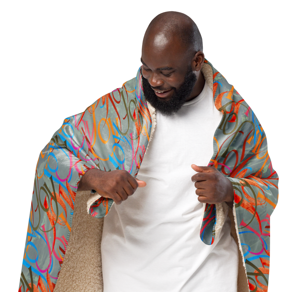 Abundant Joy: Sherpa Blanket | 50″×60″