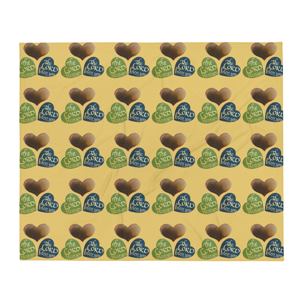 The Lord Bless You: Throw Blanket | 50"x60"