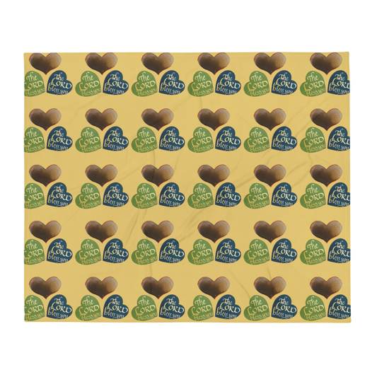 The Lord Bless You: Throw Blanket | 50"x60"