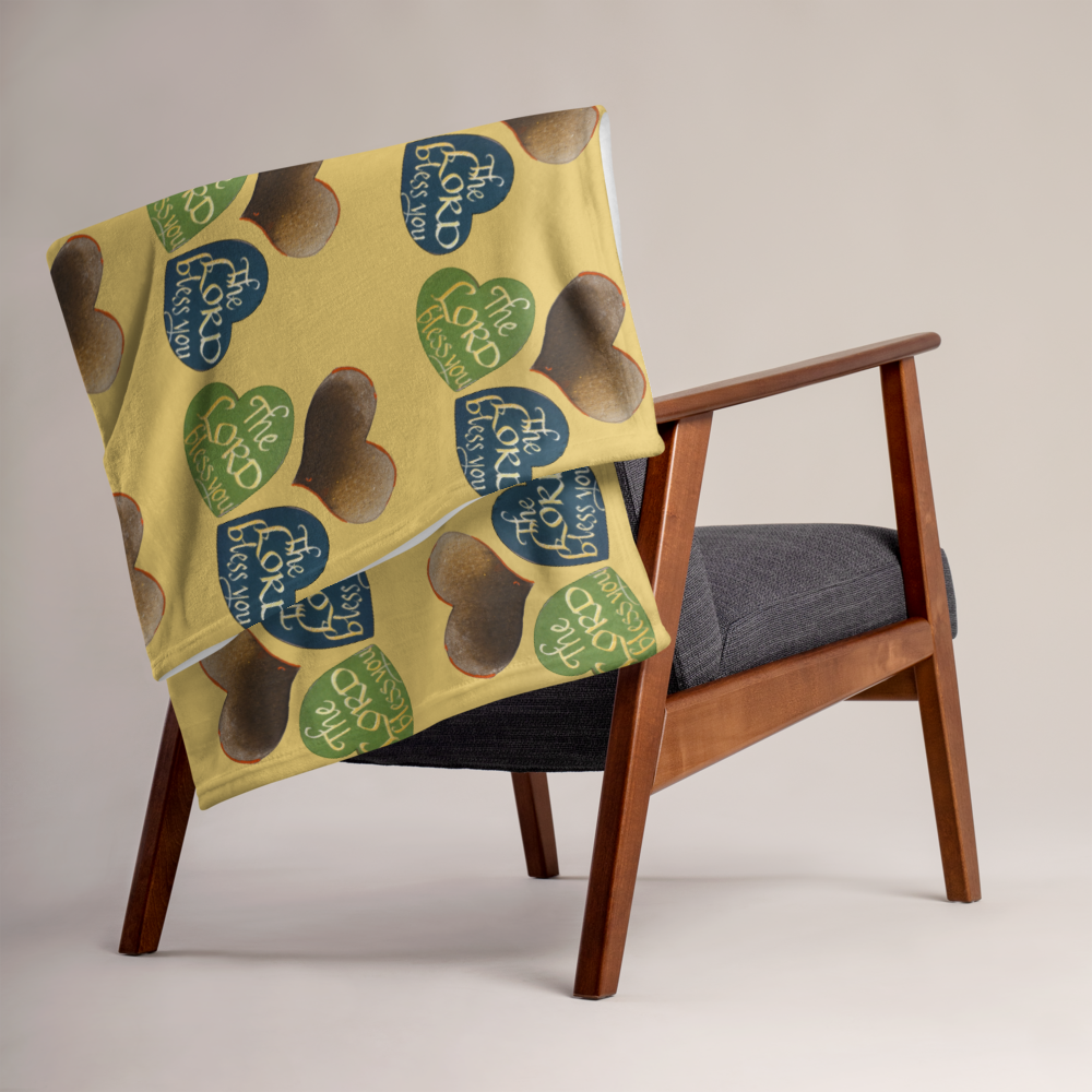 The Lord Bless You: Throw Blanket | 50"x60"