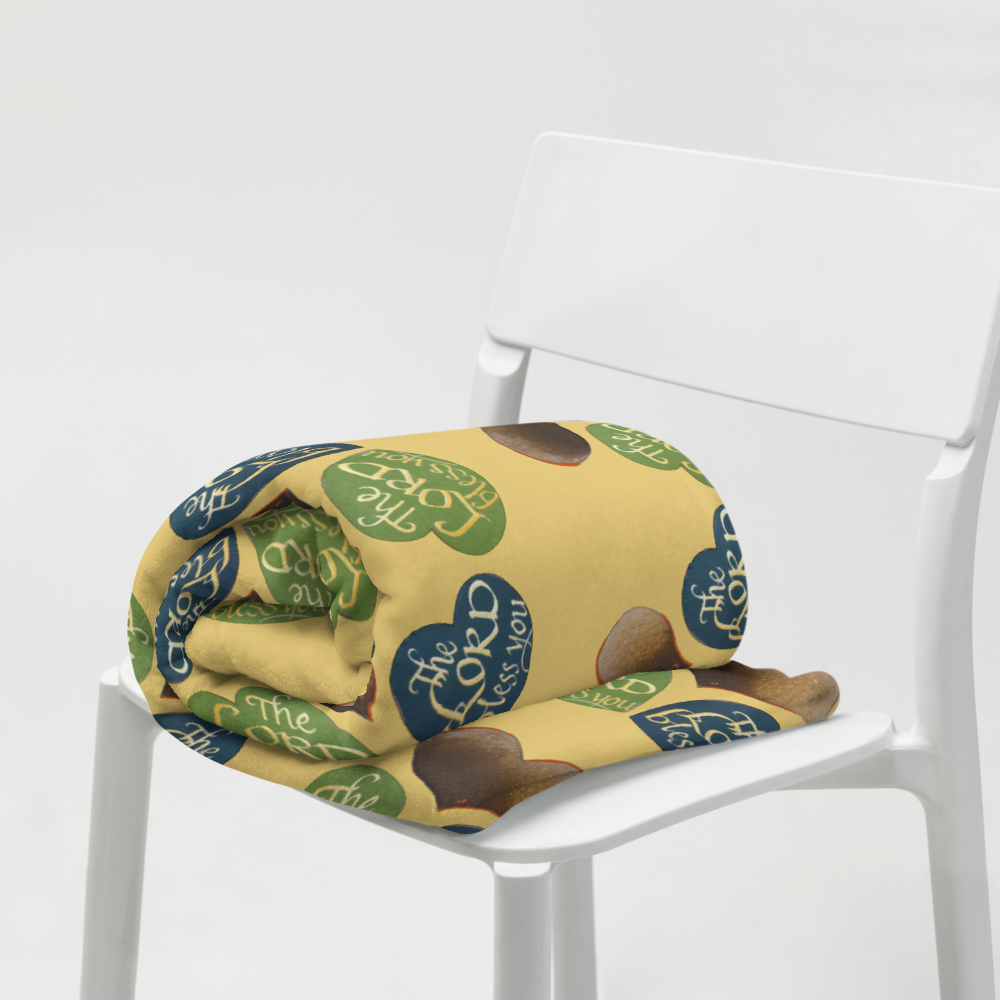 The Lord Bless You: Throw Blanket | 50"x60"