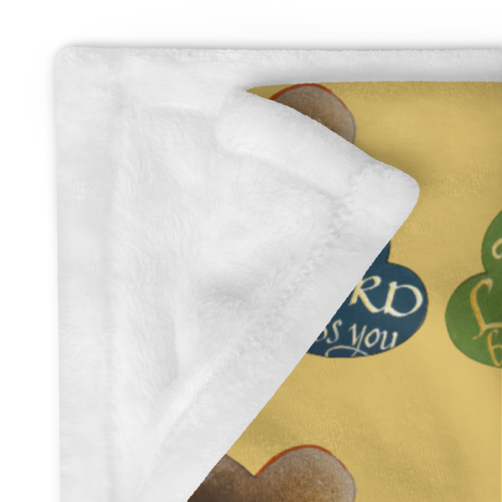 The Lord Bless You: Throw Blanket | 50"x60"