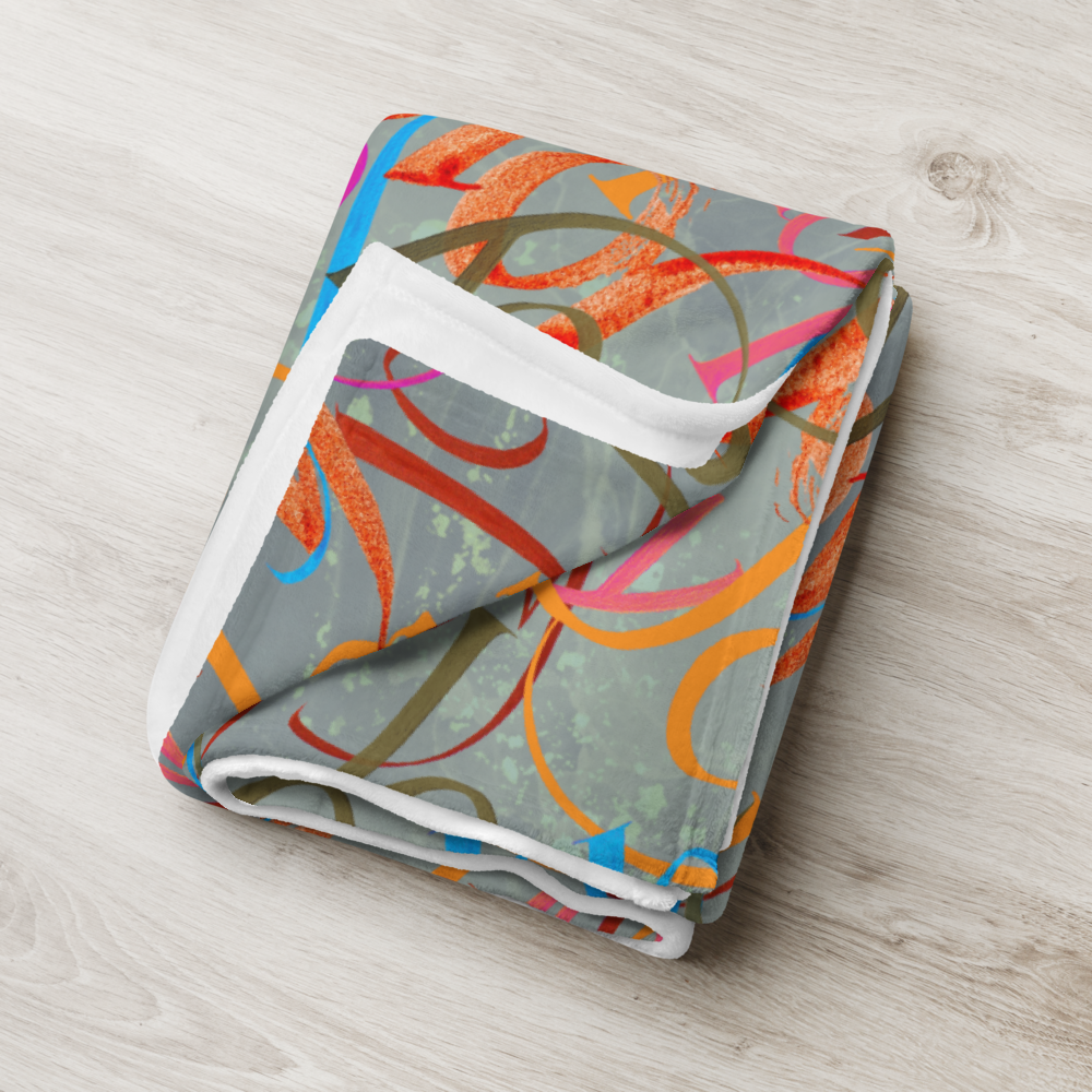 Joy enjoy: Throw Blanket | 60″×80″