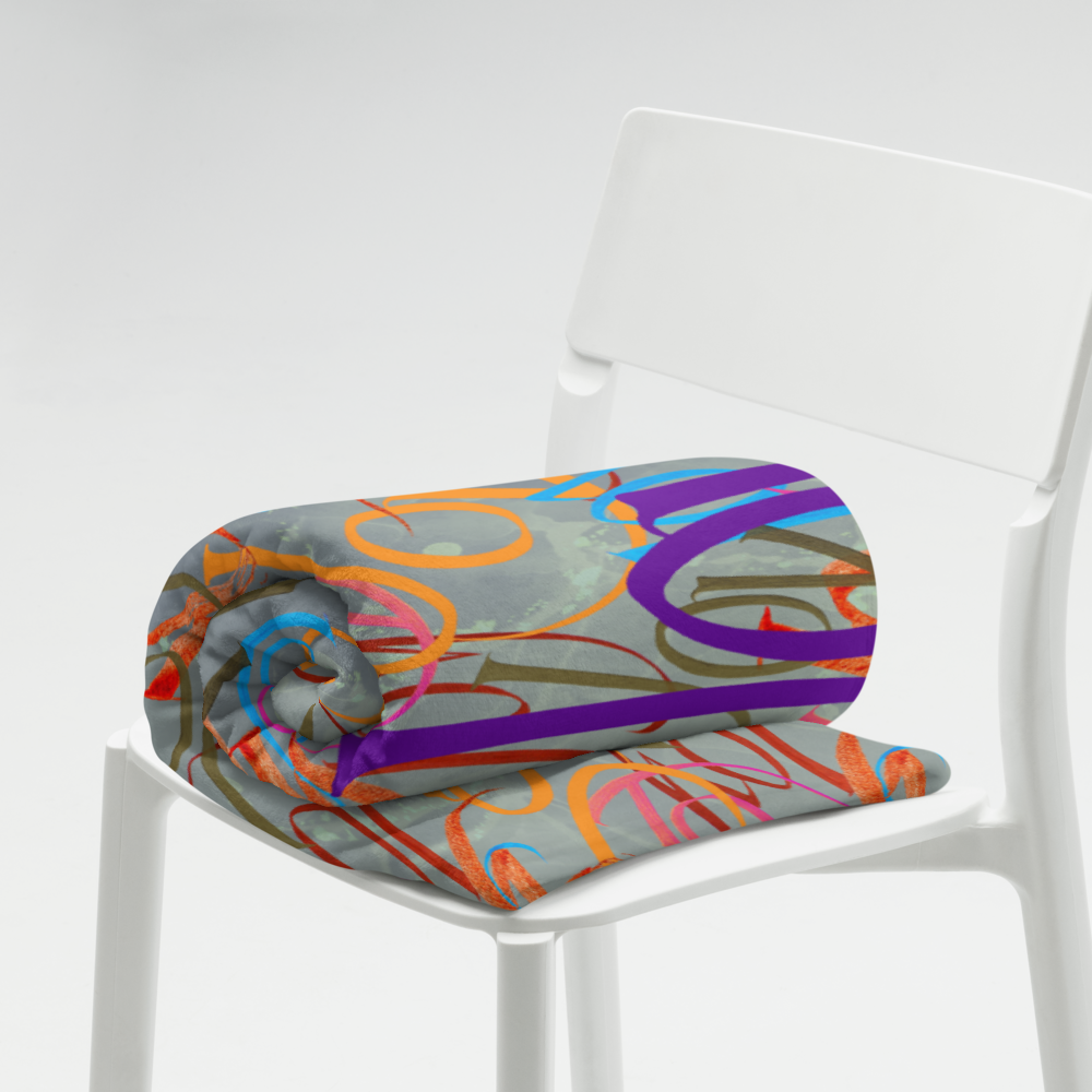 Joy enjoy: Throw Blanket | 60″×80″