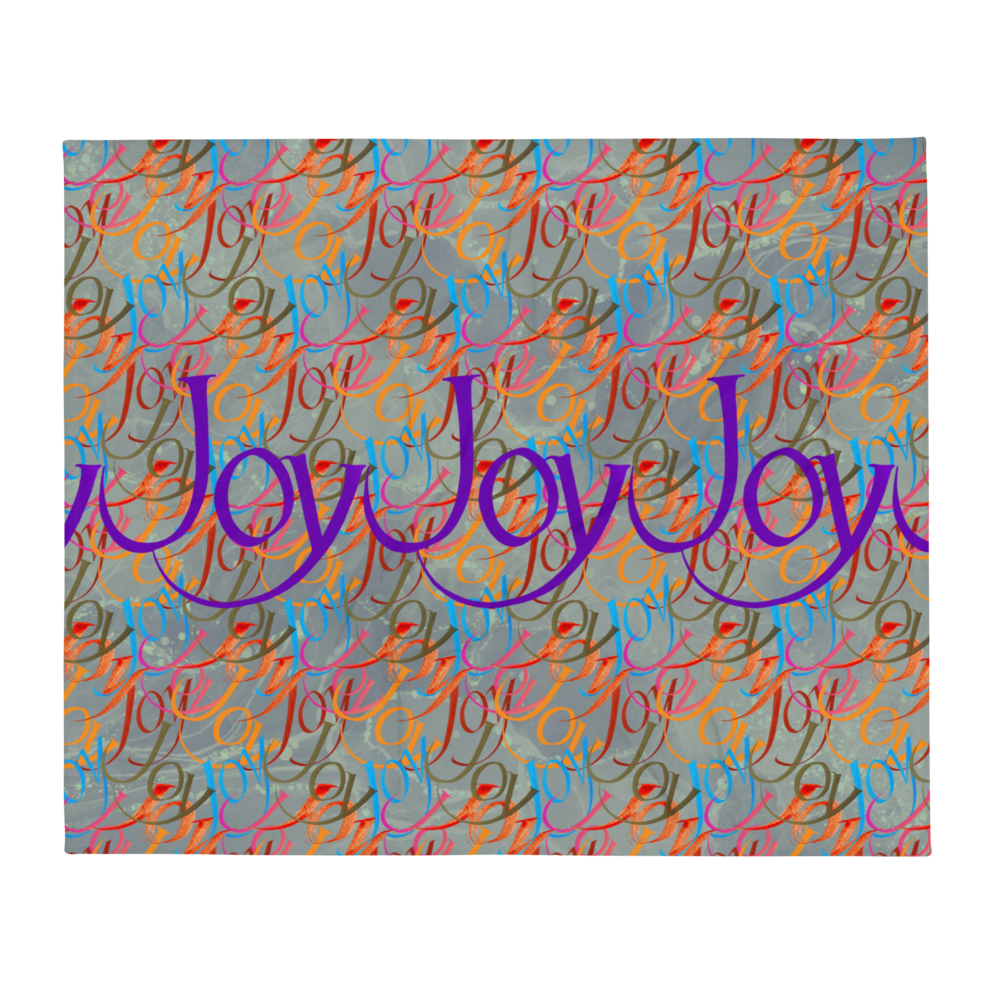 Abundant Joy: Throw Blankets 50"x60"