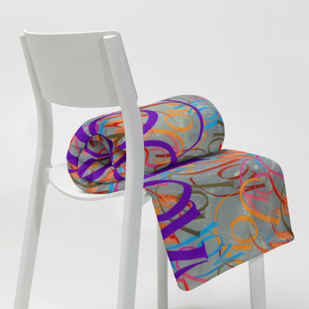 Joy enjoy: Throw Blankets | 50"x60"
