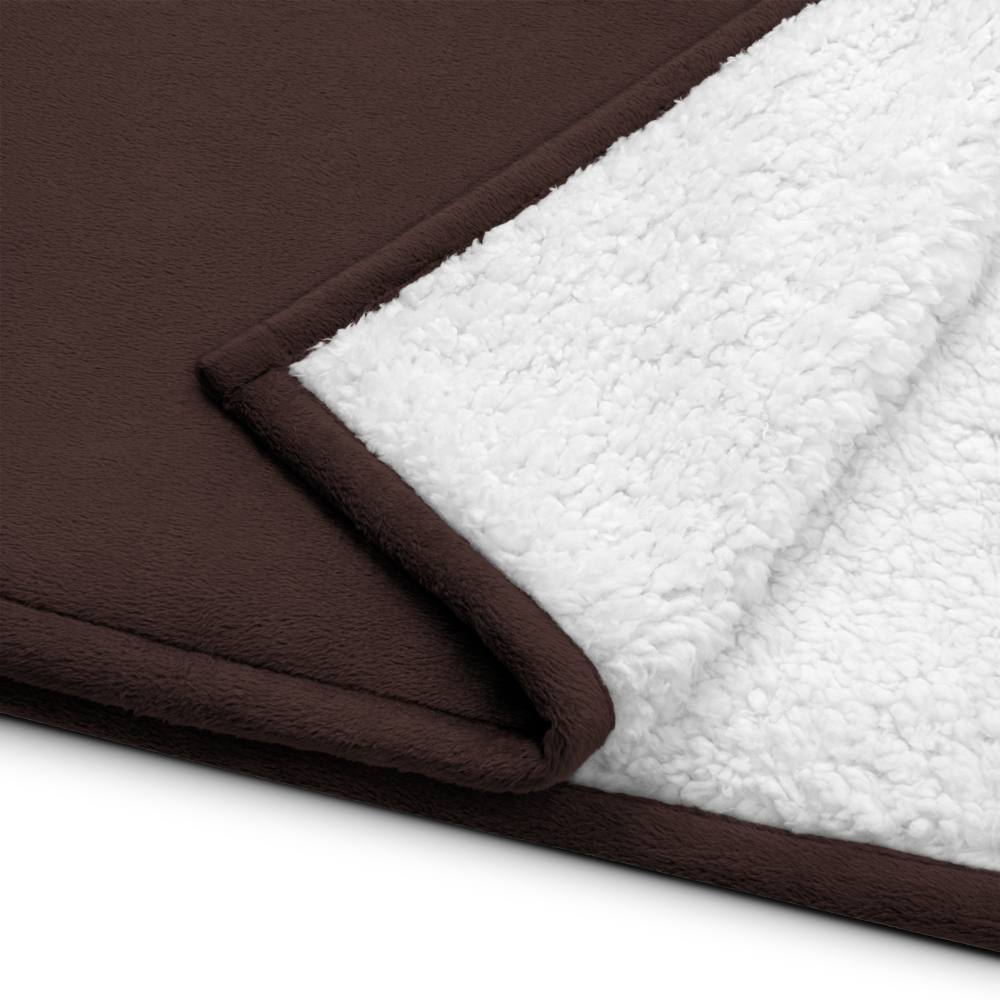 New Creation: Premium Embroidered Sherpa Blanket | 50″ × 60″