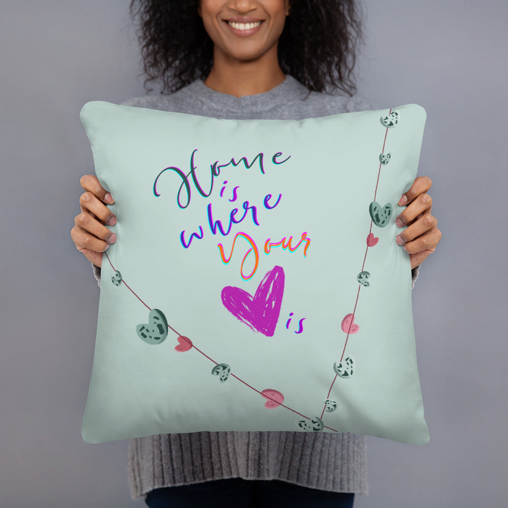 Home is Where Your Heart Is: Classic Throw Cushions