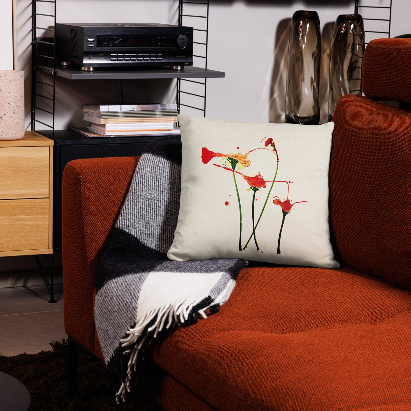 Floral Cream: Cushions