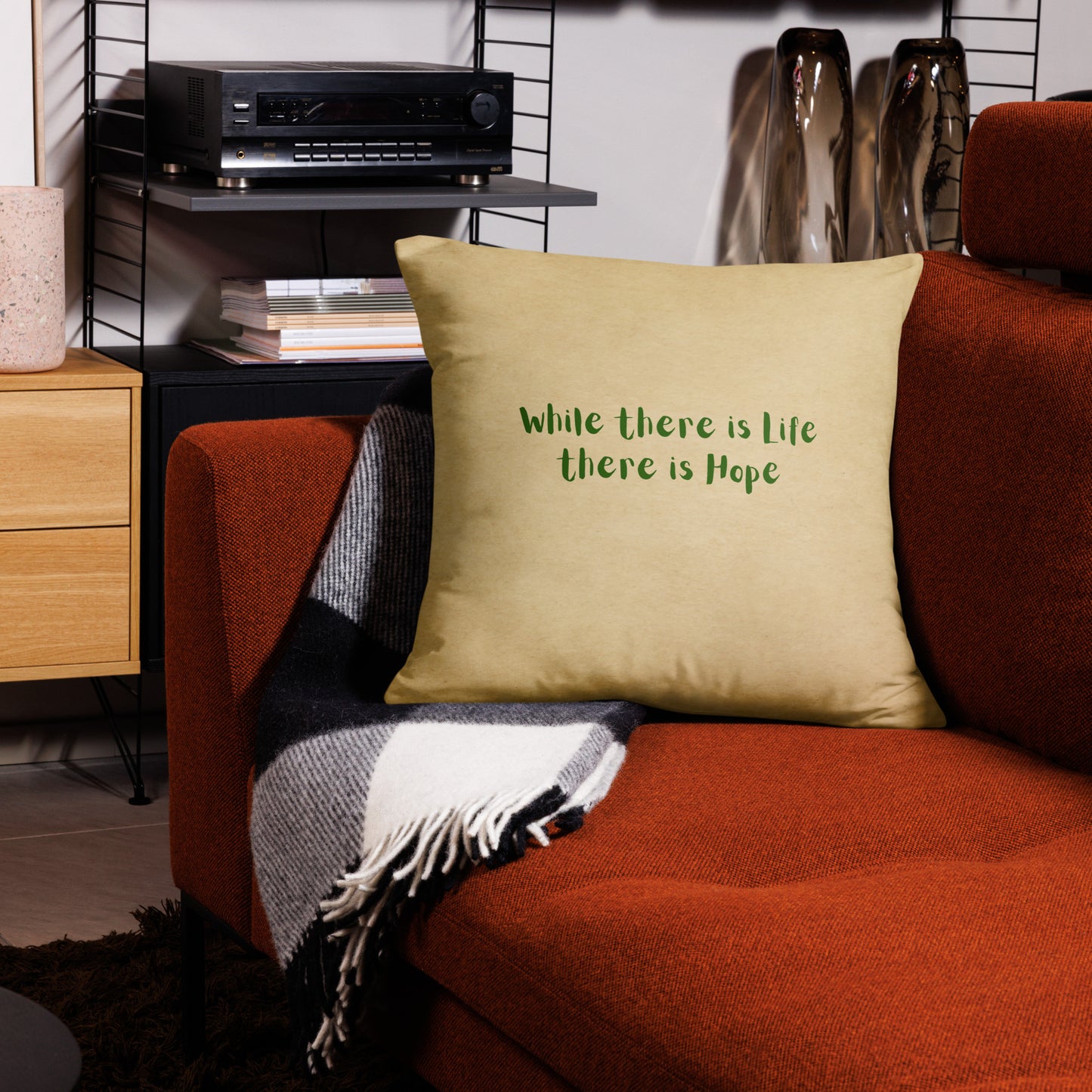 Floral - Golden Tint | Cushion