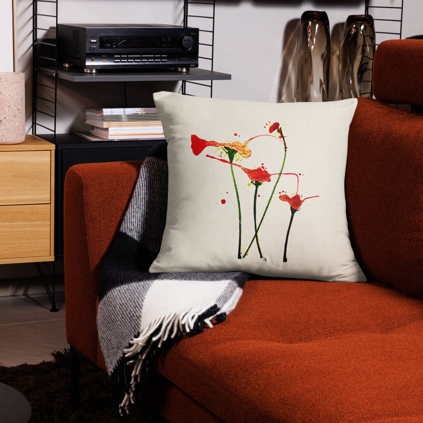 Floral Cream: Cushions
