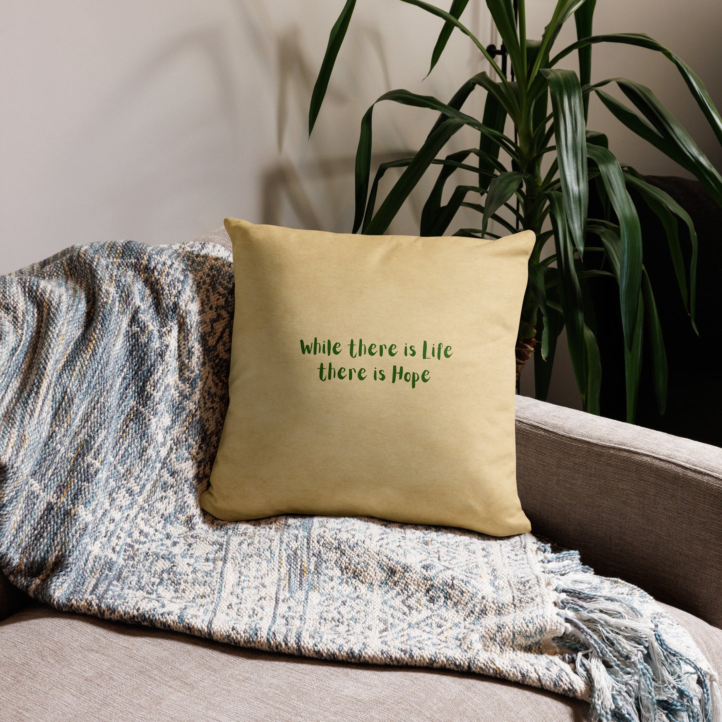 Floral Golden Tint: Cushions Covers