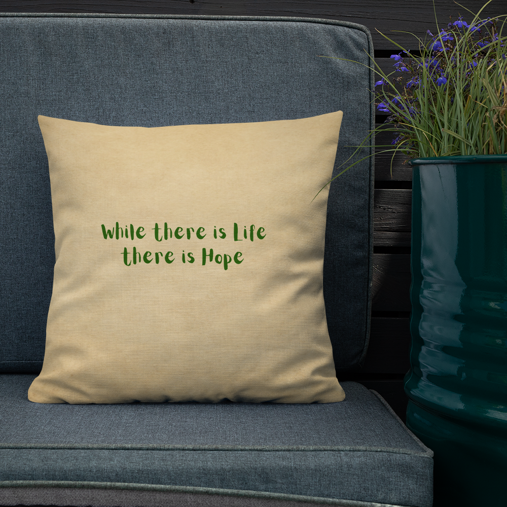 Floral Golden Tint: Premium Cushions