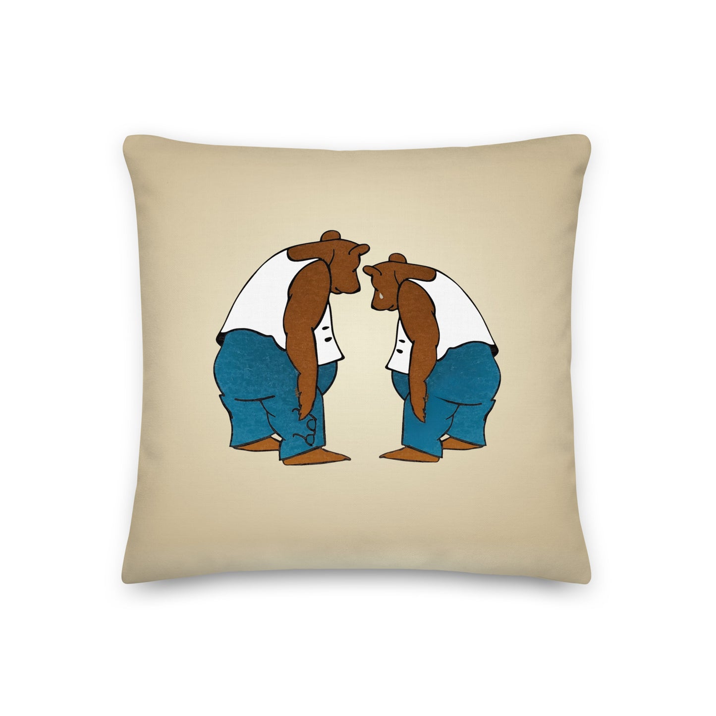 God Bears What We Cannot Bear: Premium Throw Cushions
