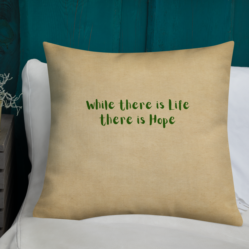 Floral Golden Tint: Premium Cushions