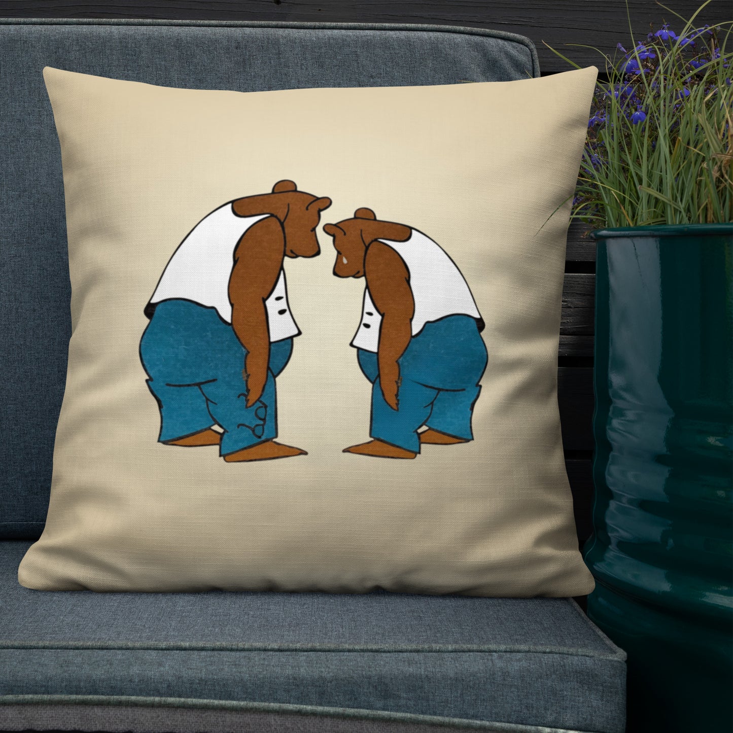 God Bear What We Cannot Bear | Throw Pillow