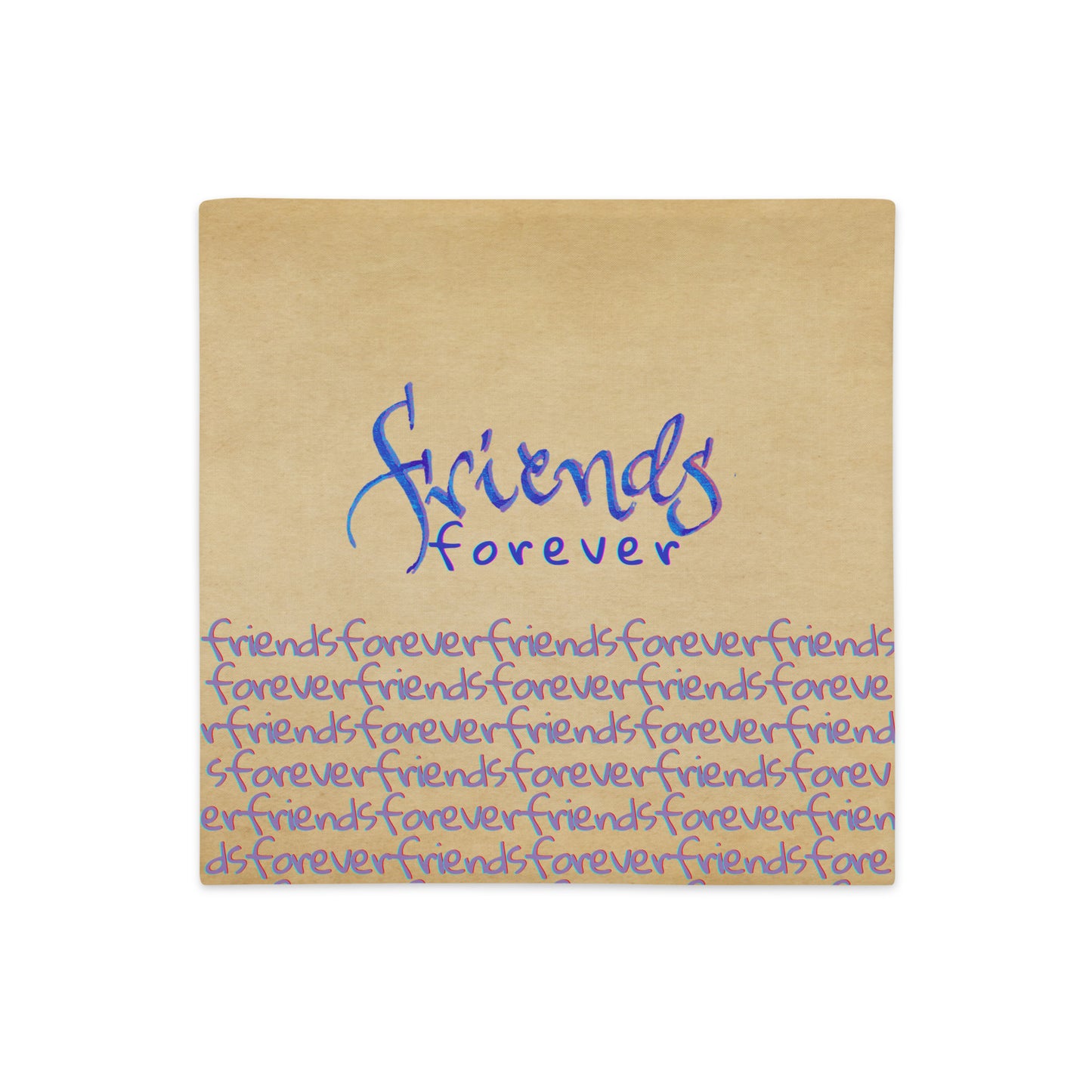 Friends Forever: Premium Cushion Cover | 18"x18"