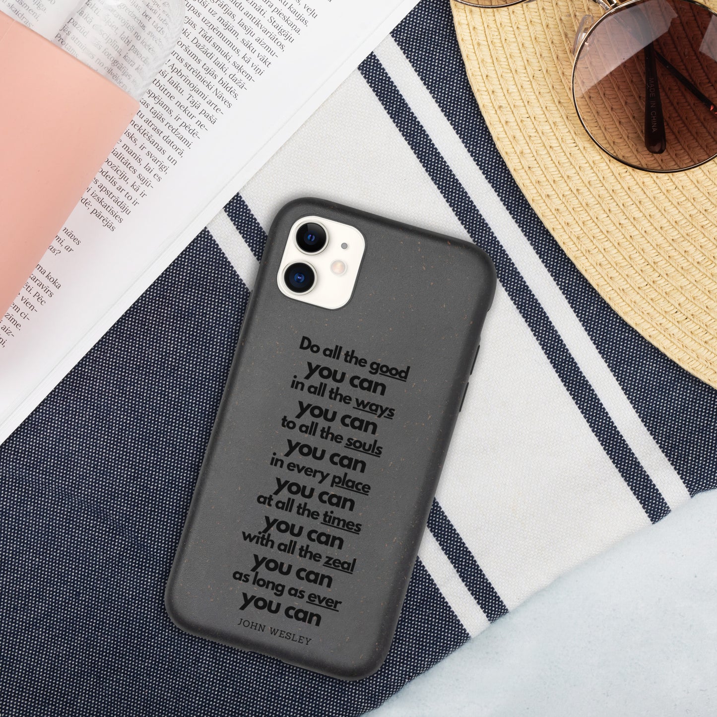 Do Good: Speckled Case for iPhone®