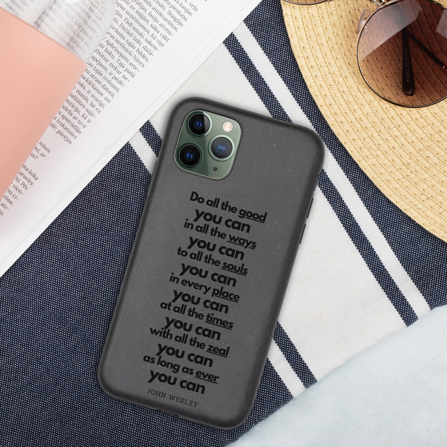 Do Good: Speckled Case for iPhone®