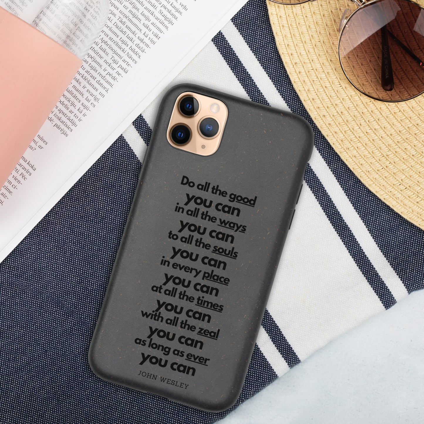 Do Good: Speckled Case for iPhone®