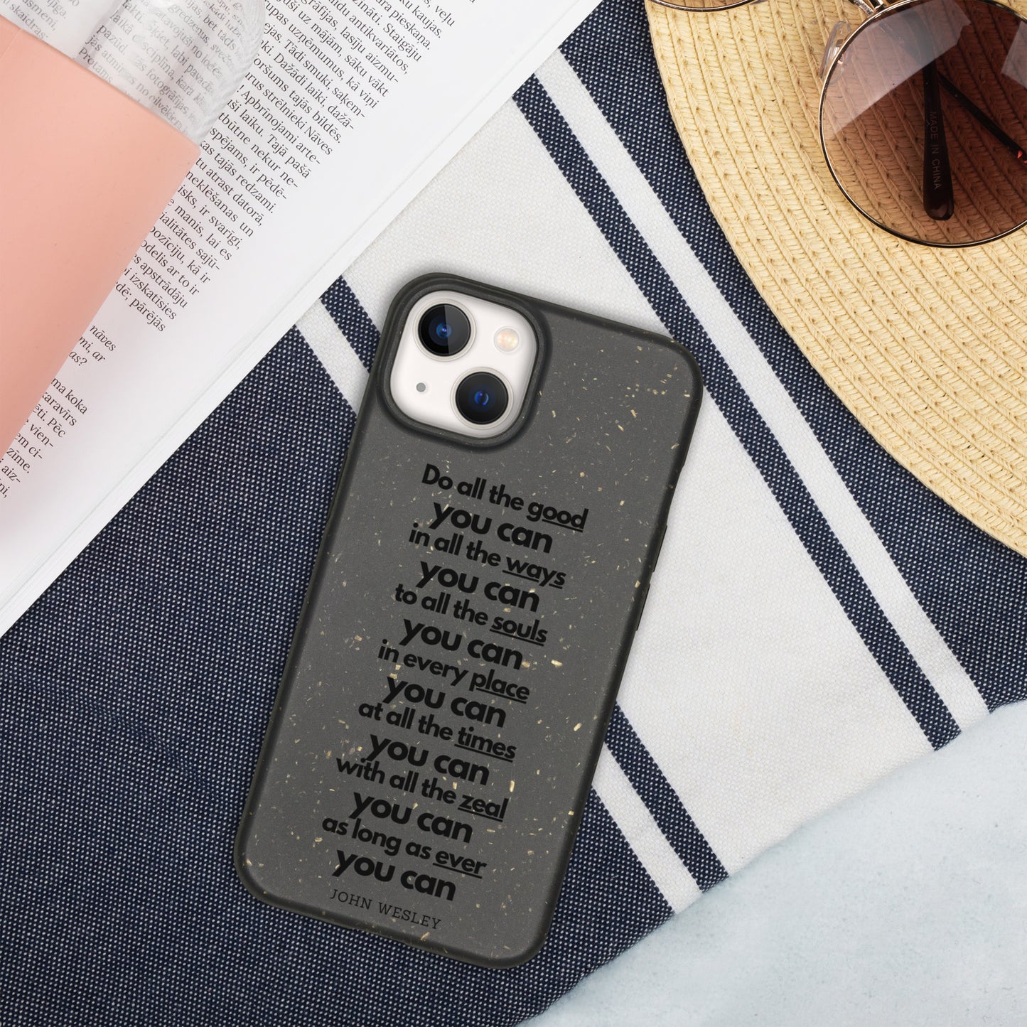 Do Good: Speckled Case for iPhone®