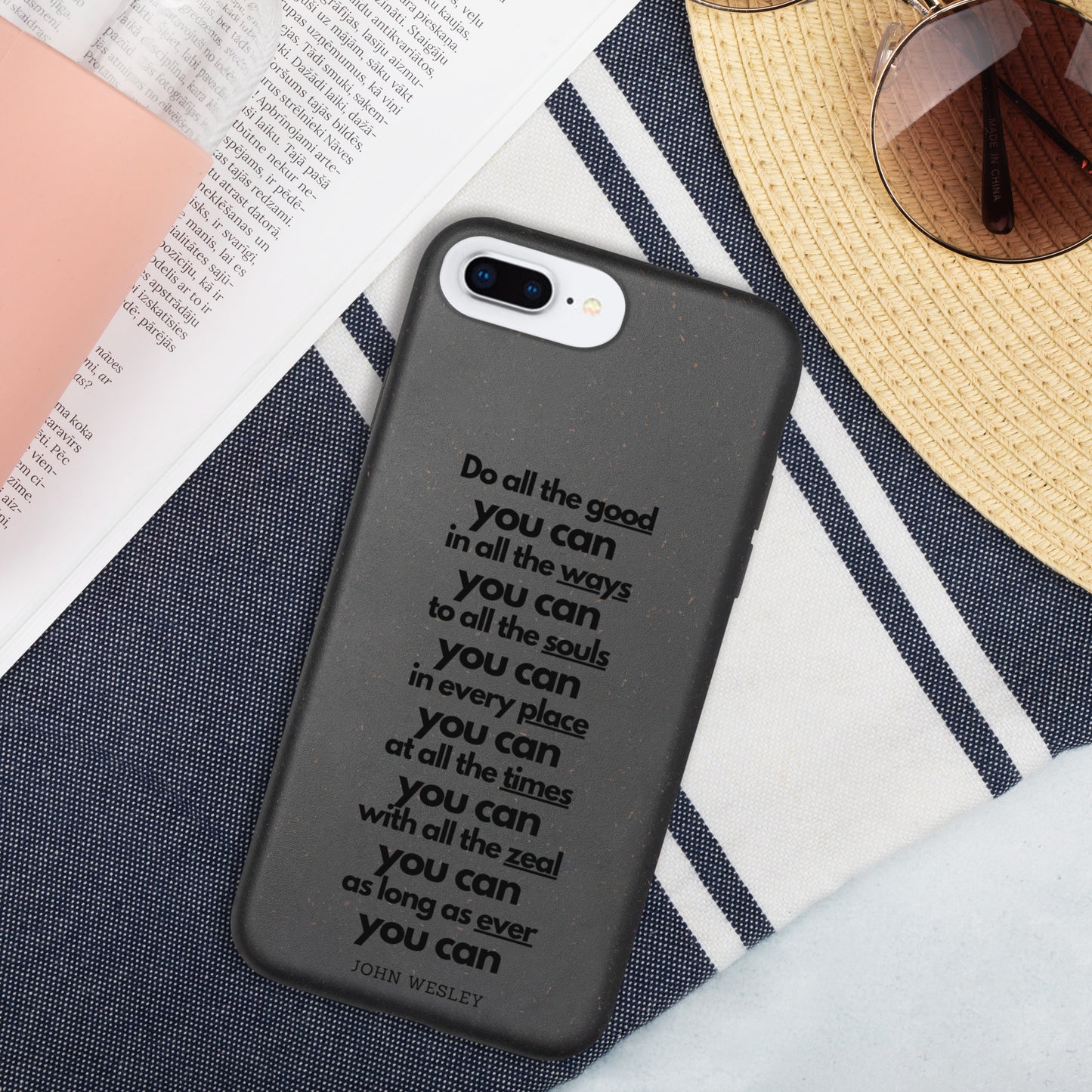 Do Good: Speckled Case for iPhone®