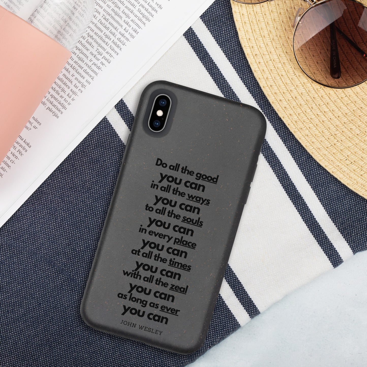 Do Good: Speckled Case for iPhone®