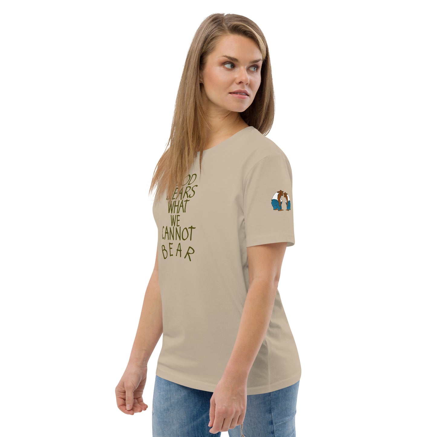 God Bears What We Cannot: Unisex Organic Cotton T-Shirts