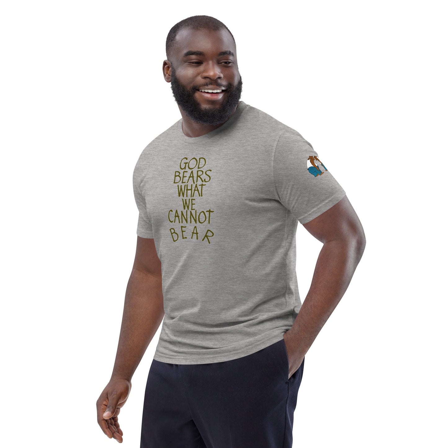 God Bears What We Cannot: Unisex Organic Cotton T-Shirts
