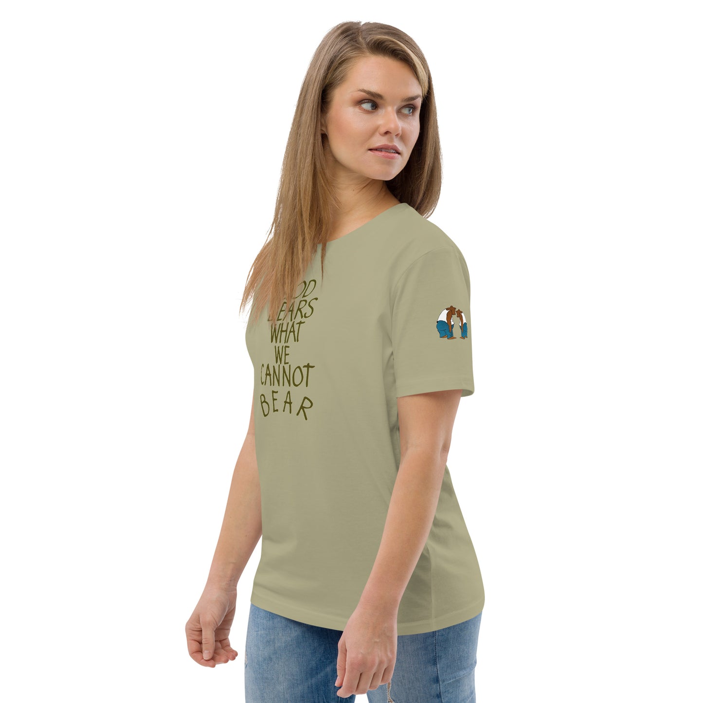 God Bears What We Cannot: Unisex Organic Cotton T-Shirts