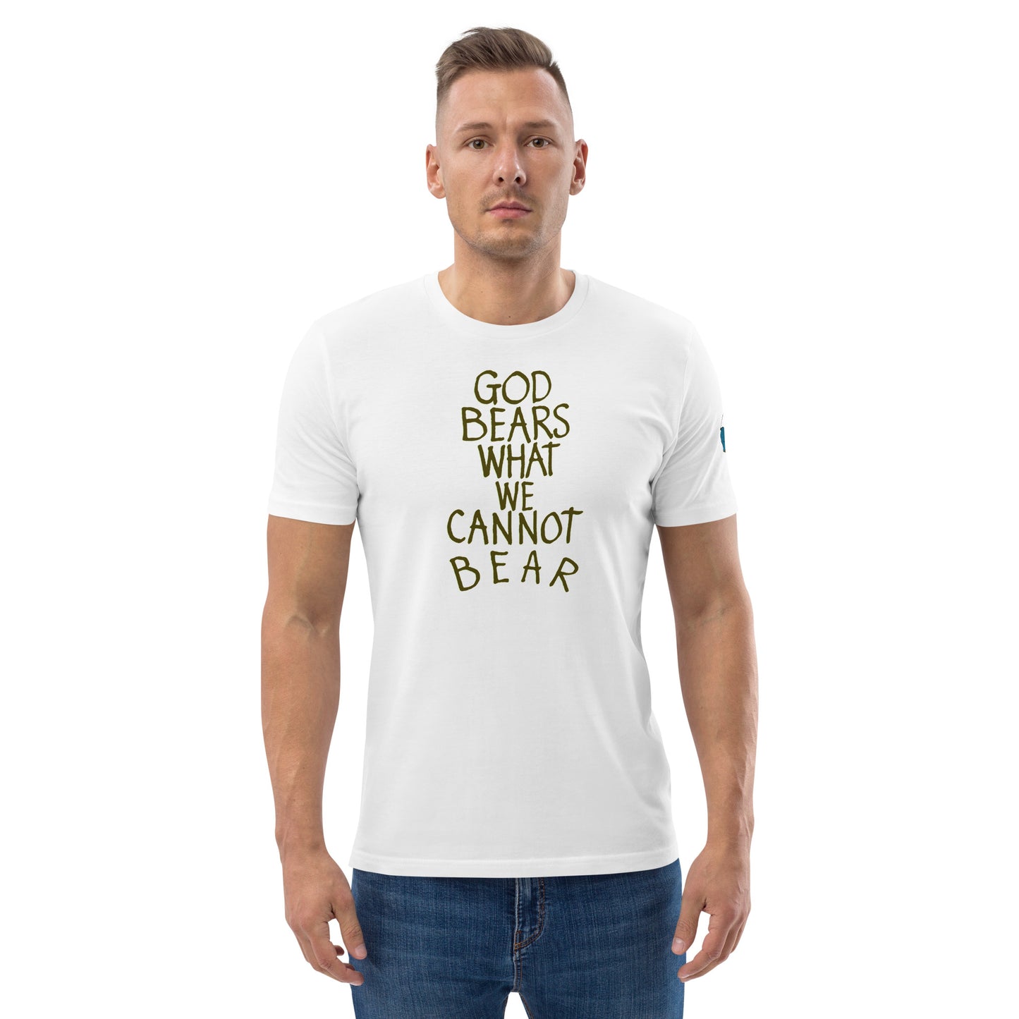 God Bears What We Cannot: Unisex Organic Cotton T-Shirts