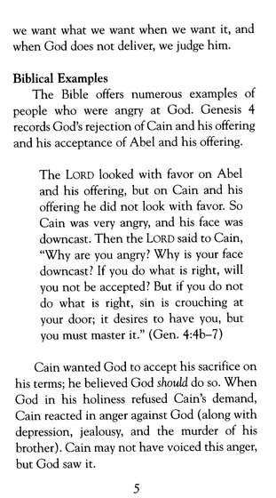 Angry at God?: Bring Him Your Doubts and Questions
