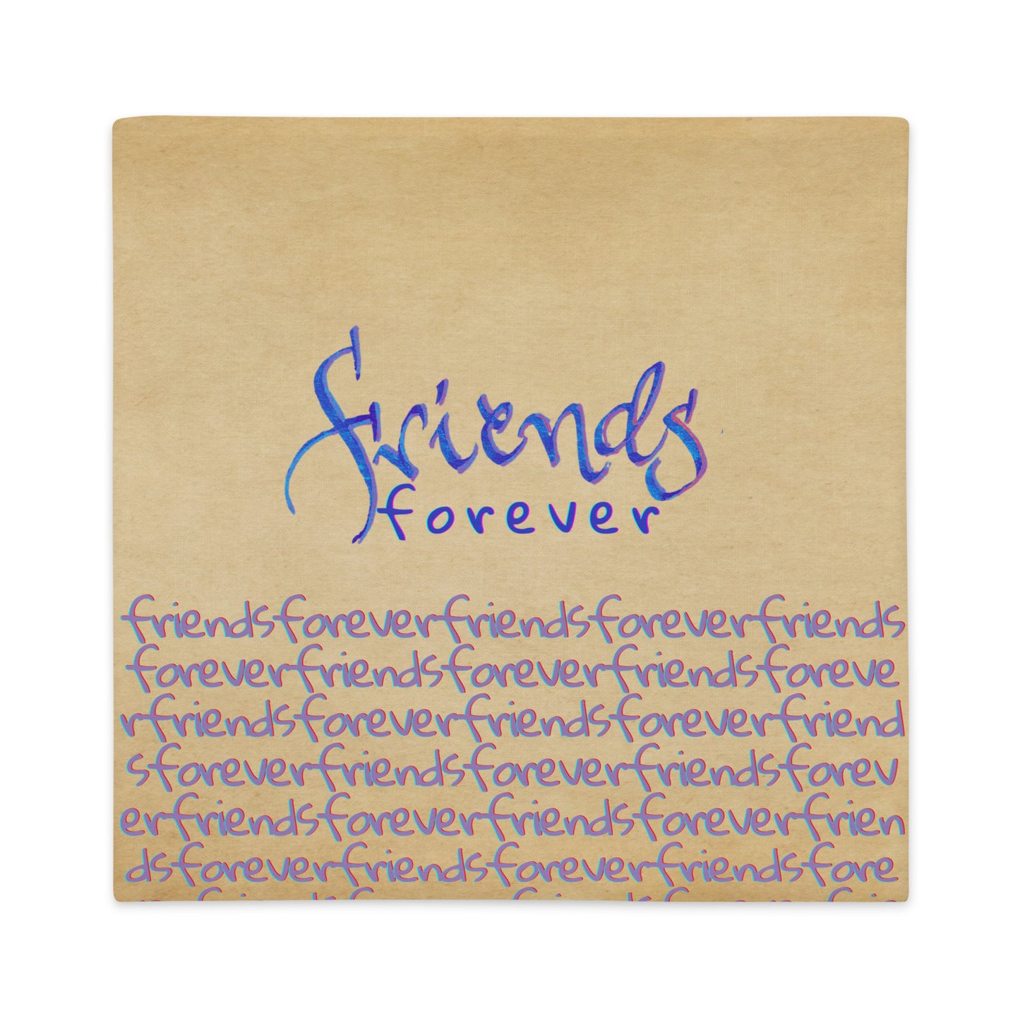 Friends Forever: Premium Cushion Cover | 22″×22″