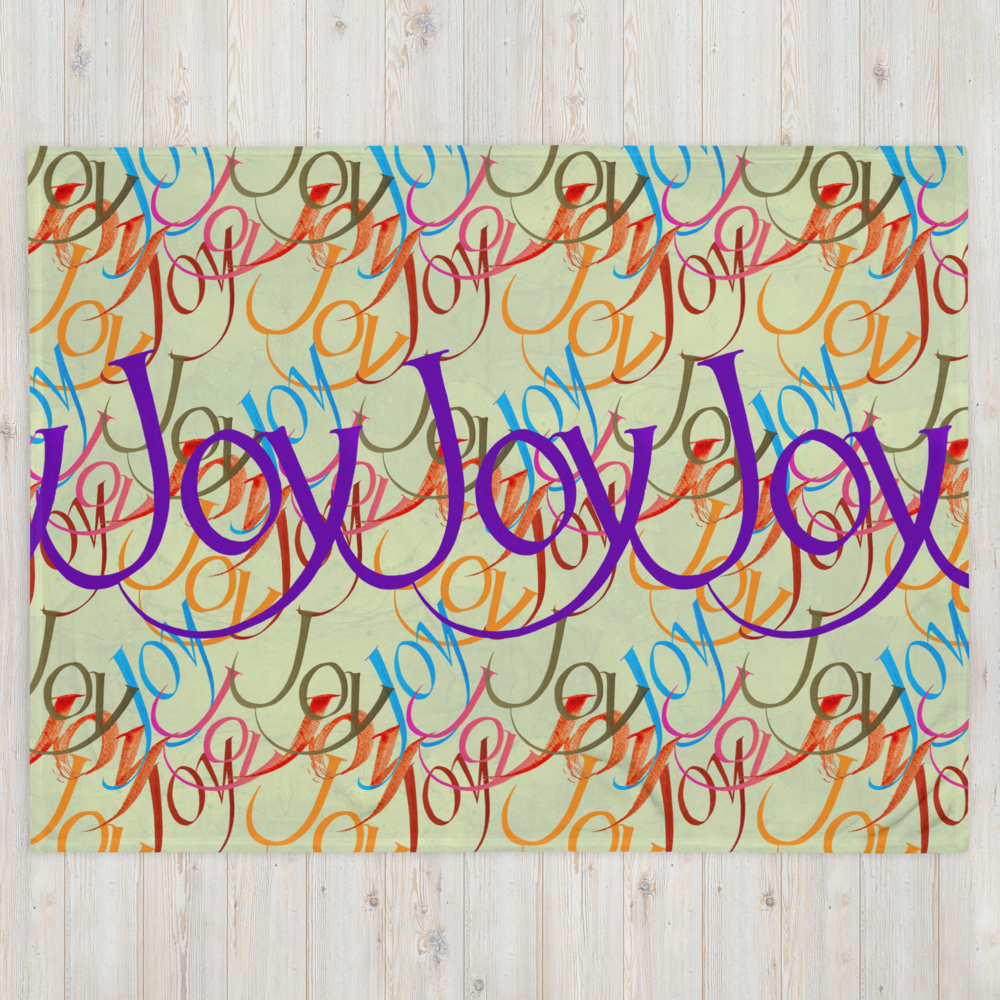 Joy Joy: Throw Blanket 60"x80"