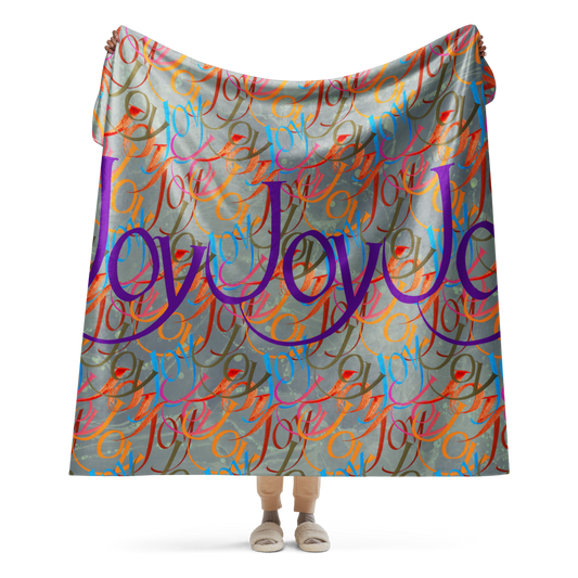Abundant Joy: Sherpa Blanket 60"x80"