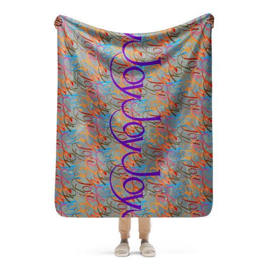 Abundant Joy: Sherpa Blanket 50″×60″