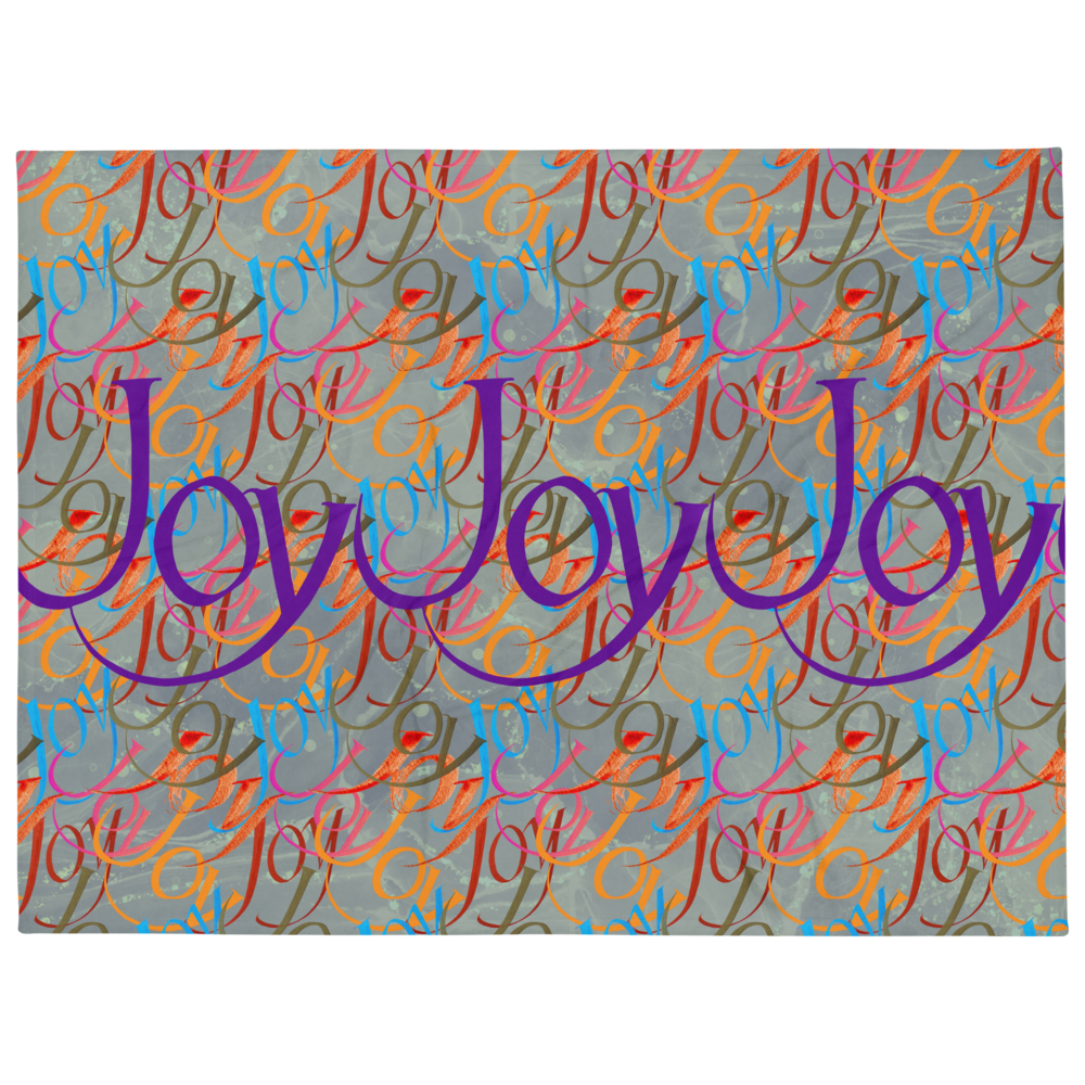 Abundant Joy: Throw Blanket 60″×80″