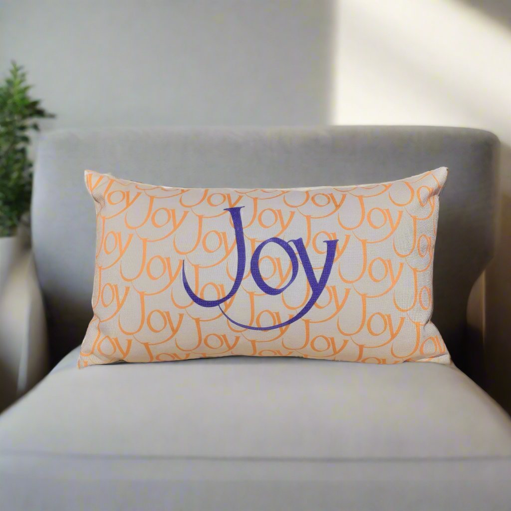 Abundant Joy: Classic Cushion | 20″×12″