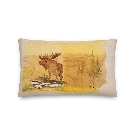 Moose: Premium Cushions 20″×12″